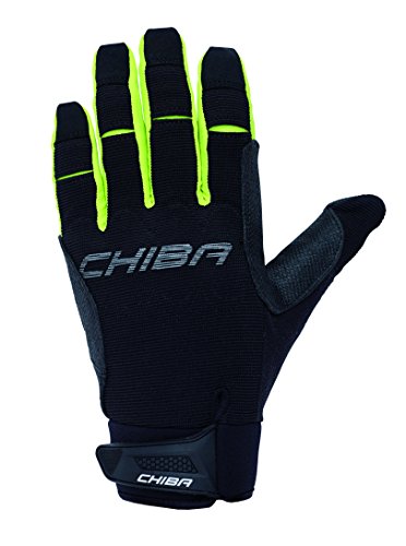 Chiba Erwachsene Gel Protect Pro Rollstuhlhandschuh, schwarz, XL von Chiba