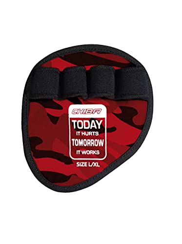 Chiba Erwachsene Grippad Motivation, rot/schwarz, S/M, 40186 Chiba Erwachsene Grippad Motivation, rot/schwarz, S/M, 40186 von Chiba