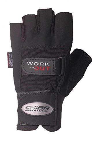 Chiba Herren Handschuh Wrist Protect, Schwarz, XXL von Chiba