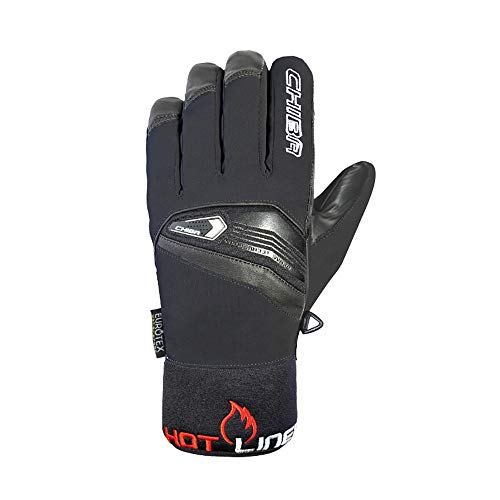 Chiba Herren Snow Pro Leder Handschuhe, Herren, Snow Pro Leather, schwarz, Size 10.5 Chiba Herren Snow Pro Leder Handschuhe, Herren, Snow Pro Leather, schwarz, Size 10.5 von Chiba