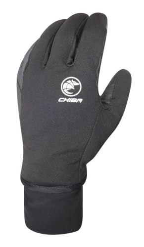 Chiba Ice II Fahrrad Winter Handschuhe lang schwarz 2025: Größe: M (8) von Chiba