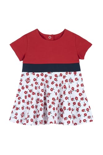 Chicco, Babykleid für Neugeborene, Kurzärmelig, mit Niedlichen Mustern, Italienisches Design, Babykleidung 0-24 Monate, Geschenkideen für Neugeborene, Mittelrot, 9 Monate Chicco, Babykleid für Neugeborene, Kurzärmelig, mit Niedlichen Mustern, Italienisches Design, Babykleidung 0-24 Monate, Geschenkideen für Neugeborene, Mittelrot, 9 Monate von Chicco