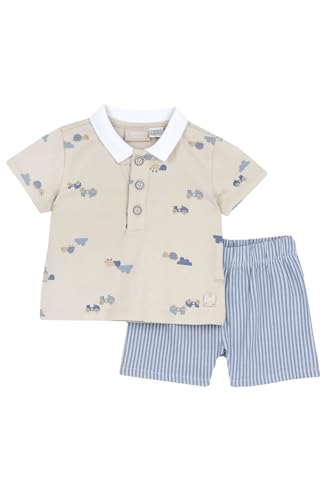 Chicco, Babyset, Bestehend aus einem Eleganten T-Shirt und Shorts, Perfekt für Partys und besondere Anlässe, Italienisches Design, Babykleidung 0-24 Monate, Natürlich hell, 0 Monate Chicco, Babyset, Bestehend aus einem Eleganten T-Shirt und Shorts, Perfekt für Partys und besondere Anlässe, Italienisches Design, Babykleidung 0-24 Monate, Natürlich hell, 0 Monate von Chicco