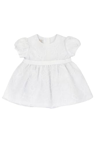Chicco, Elegantes Kurzarmkleid für Mädchen, Ideal für Events, Partys oder andere Anlässe, Italienisches Design, Mädchenkleidung, Geschenkideen zur Geburt, Weiß, 2 Jahre Chicco, Elegantes Kurzarmkleid für Mädchen, Ideal für Events, Partys oder andere Anlässe, Italienisches Design, Mädchenkleidung, Geschenkideen zur Geburt, Weiß, 2 Jahre von Chicco
