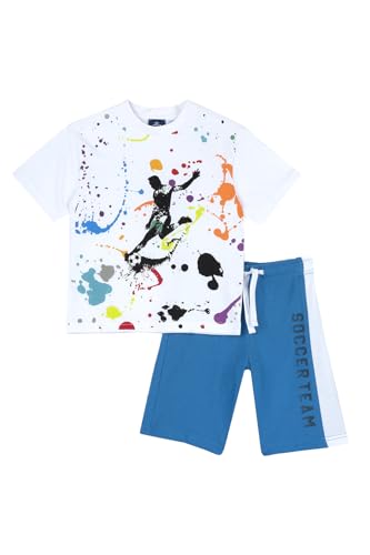 Chicco, Kinderset, Bestehend aus T-Shirt und Shorts, aus Weichem Stoff, Italienisches Design, Kinderbekleidung Chicco, Kinderset, Bestehend aus T-Shirt und Shorts, aus Weichem Stoff, Italienisches Design, Kinderbekleidung von Chicco