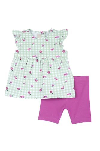 Chicco, Kinderset, Bestehend aus T-Shirt und Shorts, mit Niedlichen Mustern, Italienisches Design, Babykleidung 0-24 Monate, Geschenkideen zur Geburt, Hellgrün, 18 Monate Chicco, Kinderset, Bestehend aus T-Shirt und Shorts, mit Niedlichen Mustern, Italienisches Design, Babykleidung 0-24 Monate, Geschenkideen zur Geburt, Hellgrün, 18 Monate von Chicco