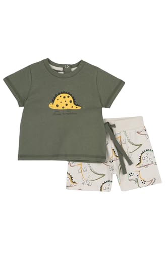 Chicco, Kinderset, Bestehend aus T-Shirt und Shorts, mit Niedlichen Mustern, Italienisches Design, Babykleidung 0-24 Monate, Geschenkideen zur Geburt, Mittelgrün, 3 Jahre Chicco, Kinderset, Bestehend aus T-Shirt und Shorts, mit Niedlichen Mustern, Italienisches Design, Babykleidung 0-24 Monate, Geschenkideen zur Geburt, Mittelgrün, 3 Jahre von Chicco