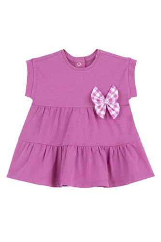 Chicco, Kleid für Mädchen, Kurzärmeliges Kleid in Rosa, Weiche Baumwolle, Designed in Italy, Babykleidung 0-24 Monate, Geschenkideen für Neugeborene Chicco, Kleid für Mädchen, Kurzärmeliges Kleid in Rosa, Weiche Baumwolle, Designed in Italy, Babykleidung 0-24 Monate, Geschenkideen für Neugeborene von Chicco