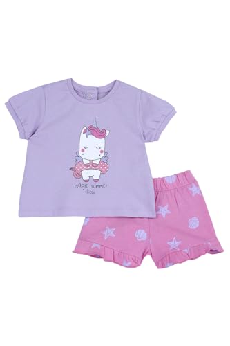 Chicco, KomplettSet Mädchen, TShirt und Shorts, mit Niedlichen und Lustigen Mustern, Designed in Italy, BabyKleidung 0-24 Monate, GeschenkIdeen Geburt, Helles Flieder, 74 Chicco, KomplettSet Mädchen, TShirt und Shorts, mit Niedlichen und Lustigen Mustern, Designed in Italy, BabyKleidung 0-24 Monate, GeschenkIdeen Geburt, Helles Flieder, 74 von Chicco