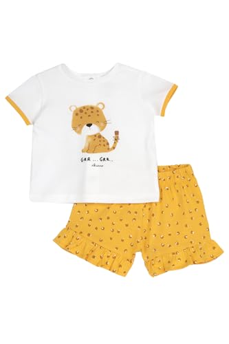 Chicco, Outfit für Mädchen, Set aus T-Shirt und Shorts, mit Niedlichen Mustern, Italienisches Design, Babykleidung 0-24 Monate, Geschenkideen für Neugeborene, Weiß, 0 Monate Chicco, Outfit für Mädchen, Set aus T-Shirt und Shorts, mit Niedlichen Mustern, Italienisches Design, Babykleidung 0-24 Monate, Geschenkideen für Neugeborene, Weiß, 0 Monate von Chicco