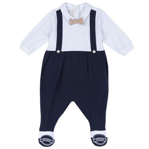 Chicco, Strampler für Neugeborene, aus Leichtem und Weichem Stoff, mit Praktischer Rückenöffnung, Italienisches Design, Babykleidung 0-24 Monate, dunkelblau, 74 Chicco, Strampler für Neugeborene, aus Leichtem und Weichem Stoff, mit Praktischer Rückenöffnung, Italienisches Design, Babykleidung 0-24 Monate, dunkelblau, 74 von Chicco