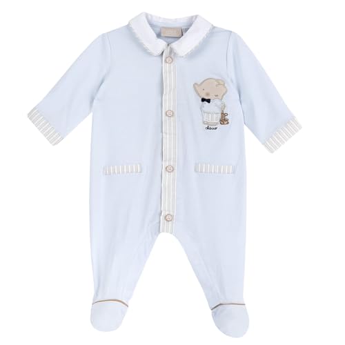 Chicco, Strampler für Neugeborene, aus Leichter und Weicher Baumwolle, mit Praktischer Front- und Schrittöffnung, Ideal für Frühling und Herbst, Designed in Italy, Babykleidung 0-24 Monate Chicco, Strampler für Neugeborene, aus Leichter und Weicher Baumwolle, mit Praktischer Front- und Schrittöffnung, Ideal für Frühling und Herbst, Designed in Italy, Babykleidung 0-24 Monate von Chicco