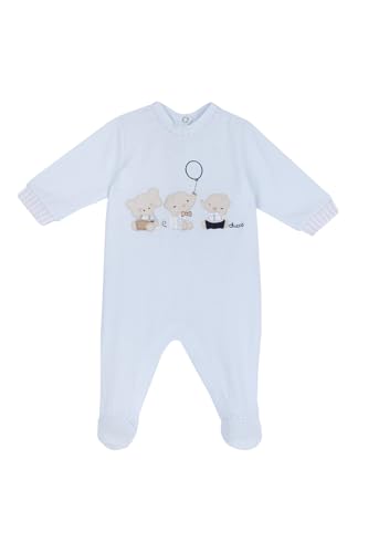 Chicco, Strampler für Neugeborene, aus Leichter und Weicher Baumwolle, mit Praktischer Schrittöffnung, Ideal für Frühling und Herbst, Designed in Italy, Babykleidung 0-24 Monate Chicco, Strampler für Neugeborene, aus Leichter und Weicher Baumwolle, mit Praktischer Schrittöffnung, Ideal für Frühling und Herbst, Designed in Italy, Babykleidung 0-24 Monate von Chicco