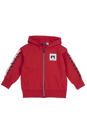Chicco, Sweatshirt für Kinder, mit Praktischem Reißverschluss, aus Weicher Baumwolle, Italienisches Design, Kinderkleidung, Rot, 12 Monate Chicco, Sweatshirt für Kinder, mit Praktischem Reißverschluss, aus Weicher Baumwolle, Italienisches Design, Kinderkleidung, Rot, 12 Monate von Chicco