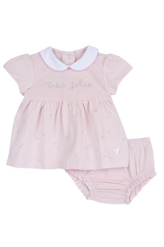 Chicco Baby-Mädchen Completo Coprifasce E Ghettina in Cotone Kleid Chicco Baby-Mädchen Completo Coprifasce E Ghettina in Cotone Kleid von Chicco