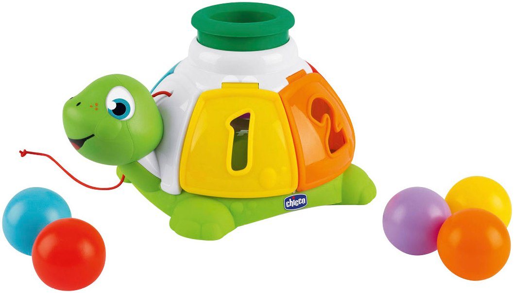 Chicco Nachziehtier Sortier-Schildkröte zum Ziehen Chicco Nachziehtier Sortier-Schildkröte zum Ziehen von Chicco