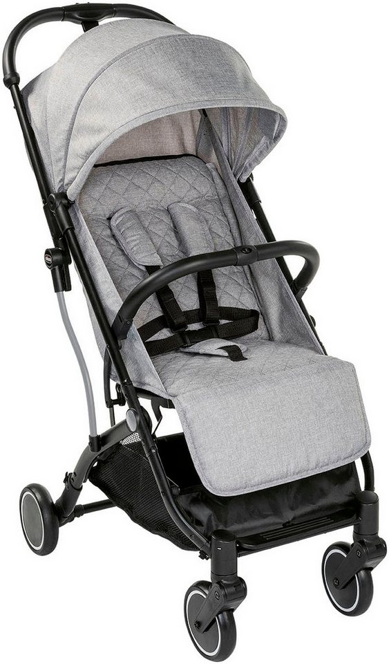 Chicco Sportbuggy TROLLEYme, Light Grey, mit Trolleyfunktion, Sport-Kinderwagen von Chicco