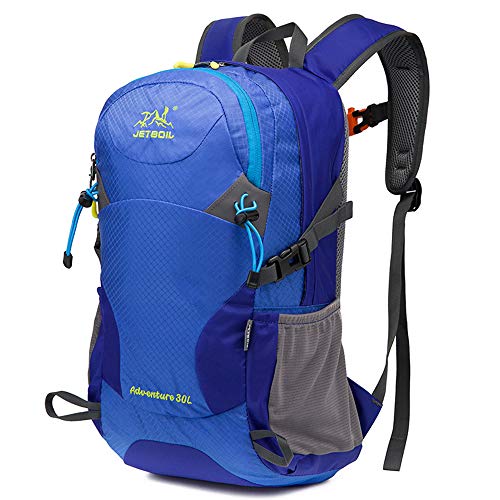 30L Wanderrucksäcke Extra Large Leichter Trekkingrucksäcke Reiserucksack, Chickw1 Faltbare Multifunktionale Tagesrucksack für Unisex Camping Radfahren Reisen Klettern Outdoor Sport (48*18*28cm,Blau) 30L Wanderrucksäcke Extra Large Leichter Trekkingrucksäcke Reiserucksack, Chickw1 Faltbare Multifunktionale Tagesrucksack für Unisex Camping Radfahren Reisen Klettern Outdoor Sport (48*18*28cm,Blau) von Chickwin-Shop