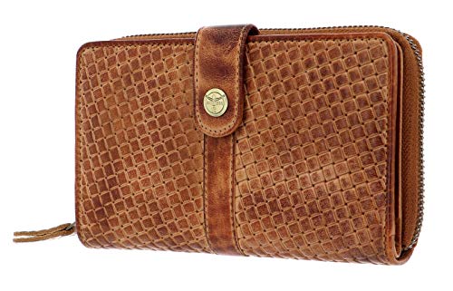 Chiemsee Geldbörse Echt Leder Cognac Damen - 020473 von Chiemsee