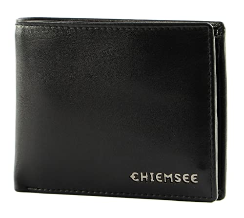 Chiemsee Geldbörse Echt Leder schwarz Herren - 021765 von Chiemsee