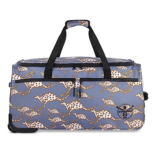 Chiemsee Jump N Fly Reisetasche auf Rollen, Unisex Weekender aus recyceltem PET, Lila von Chiemsee