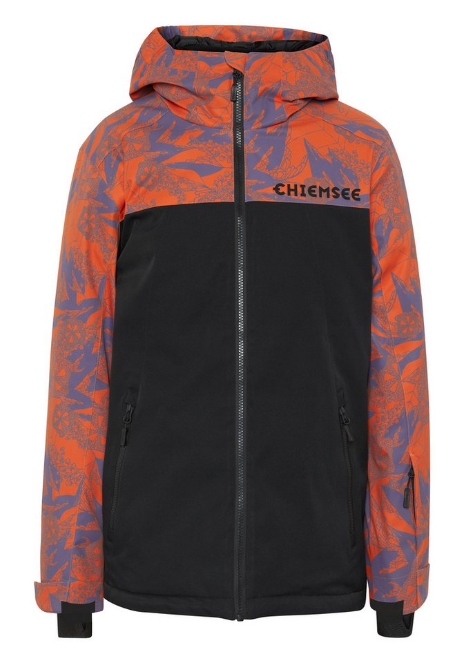 Chiemsee Skijacke Skijacke mit unifarbenen und gemusterten Partien 1 Chiemsee Skijacke Skijacke mit unifarbenen und gemusterten Partien 1 von Chiemsee