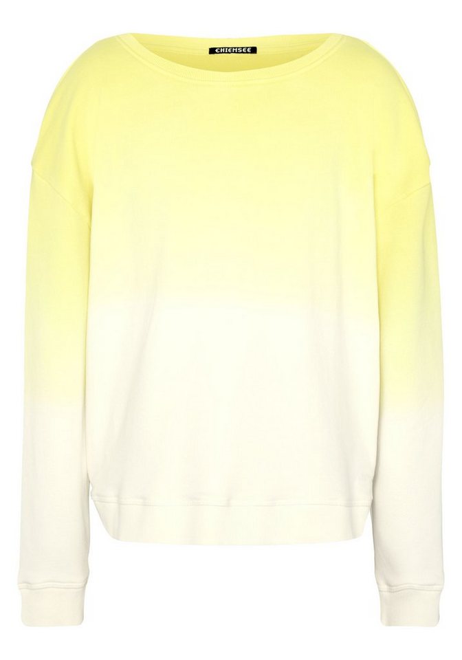 Chiemsee Sweatshirt Sweater im bedruckten Fade-Out-Design 1 von Chiemsee
