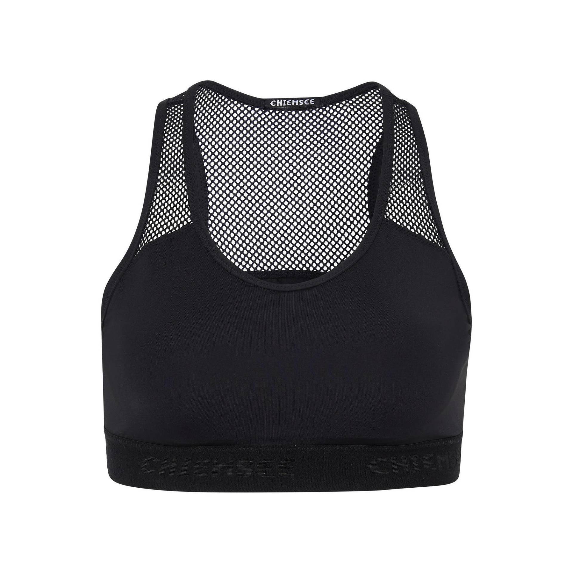 Sport-Bustier mit Logo-Bund von Chiemsee