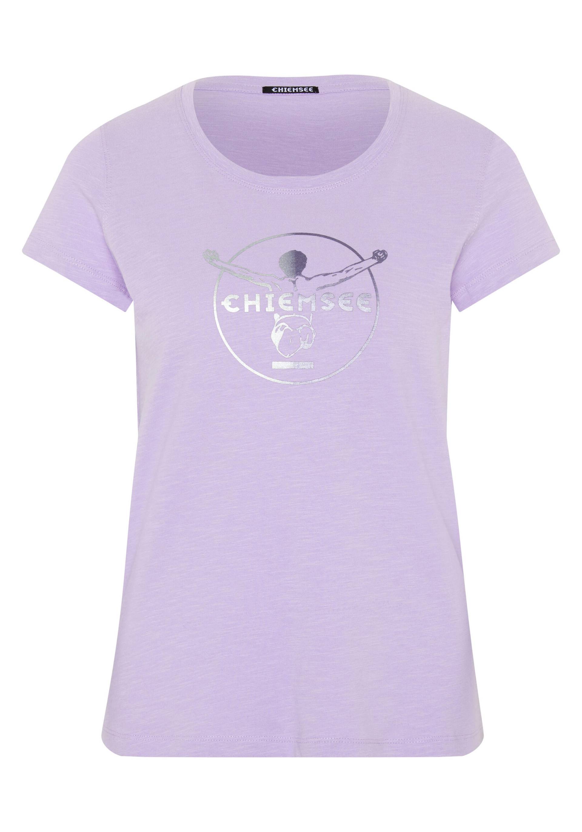 T-Shirt mit Jumper-Frontprint von Chiemsee