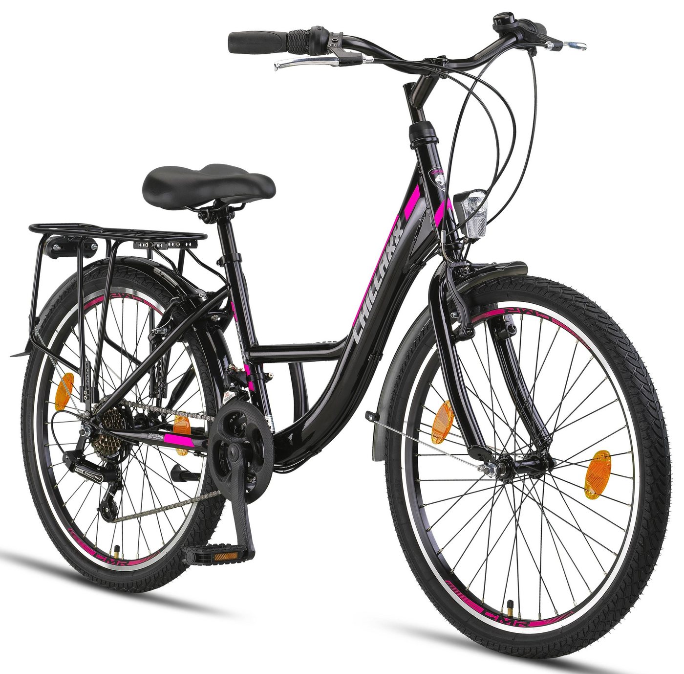 Chillaxx Cityrad Chillaxx Bike Strada Premium City Bike in 24, 26, 28 Zoll von Chillaxx