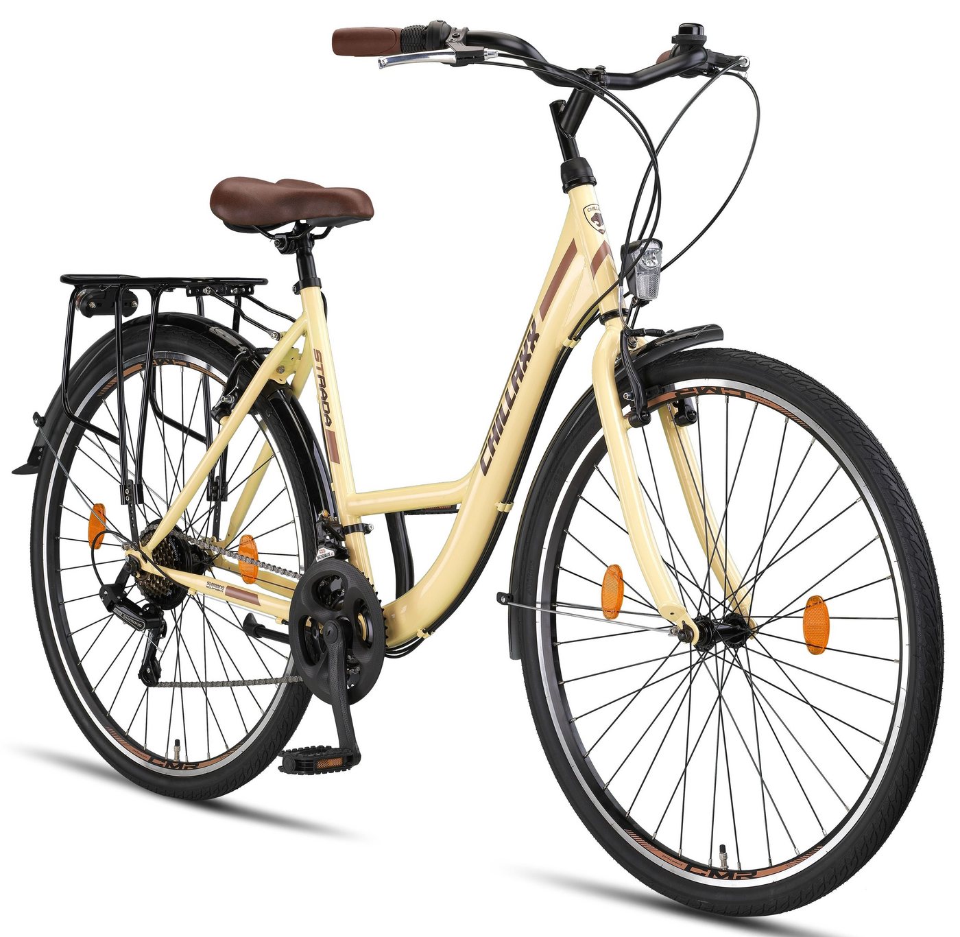 Chillaxx Cityrad Chillaxx Bike Strada Premium City Bike in 24, 26, 28 Zoll Chillaxx Cityrad Chillaxx Bike Strada Premium City Bike in 24, 26, 28 Zoll von Chillaxx