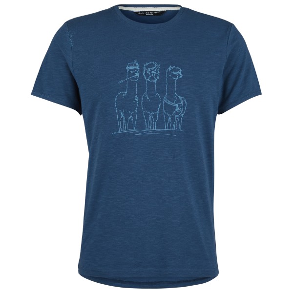 Chillaz - Alpaca Gang Bergfreunde - T-Shirt Gr L;M;XL;XS;XXL blau von Chillaz