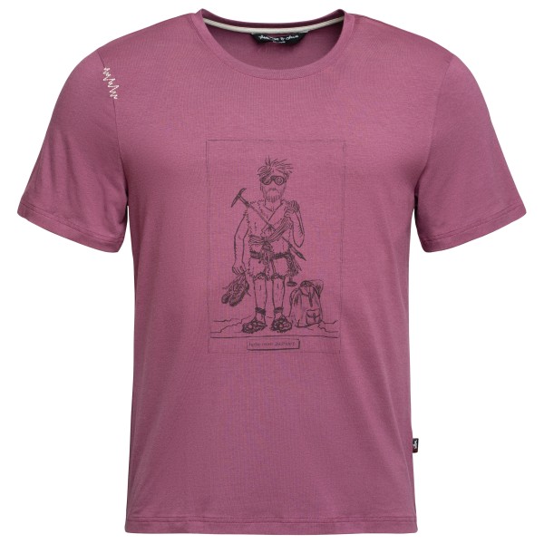 Chillaz - Homo Mons Ascendere T-Shirt - T-Shirt Gr M lila Chillaz - Homo Mons Ascendere T-Shirt - T-Shirt Gr M lila von Chillaz