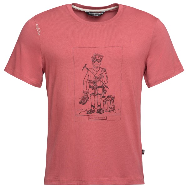 Chillaz - Homo Mons Ascendere T-Shirt - T-Shirt Gr S rosa Chillaz - Homo Mons Ascendere T-Shirt - T-Shirt Gr S rosa von Chillaz