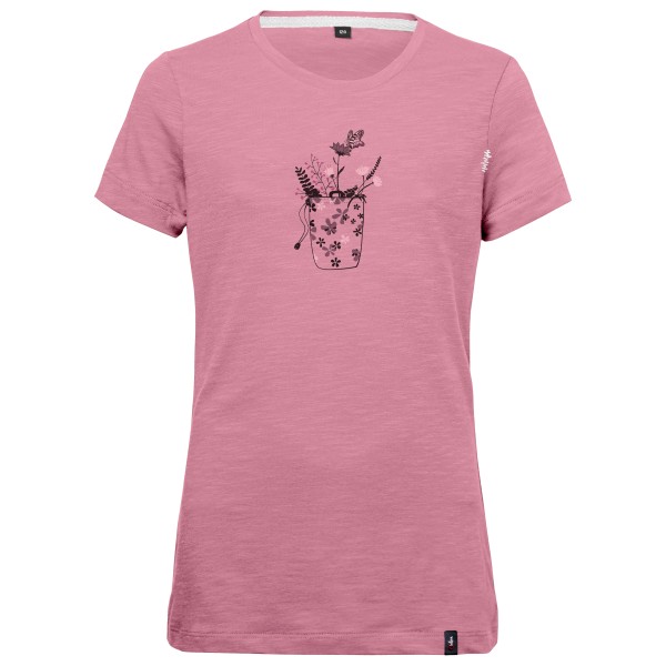 Chillaz - Kid's Gandia Chalkbag Flower - T-Shirt Gr 116;128;140;152;164 rosa von Chillaz