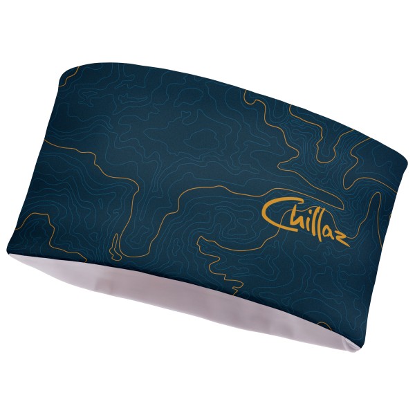 Chillaz - Logo Abstract - Stirnband Gr One Size blau von Chillaz