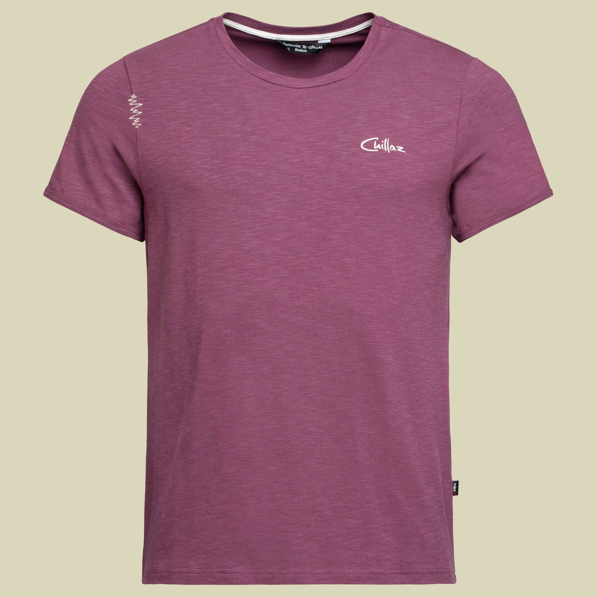 Chillaz Mountain Logo T-Shirt Men XL lila - dark bordeaux Chillaz Mountain Logo T-Shirt Men XL lila - dark bordeaux von Chillaz