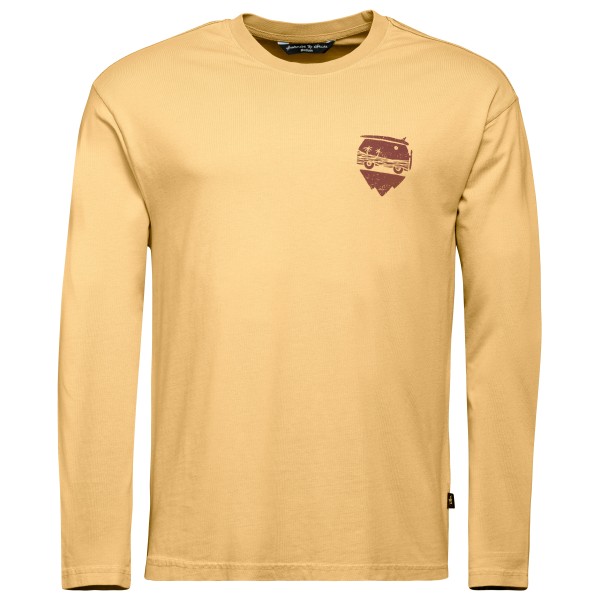 Chillaz - Organic Cotton Surf Climb Bus - Longsleeve Gr XXL beige von Chillaz