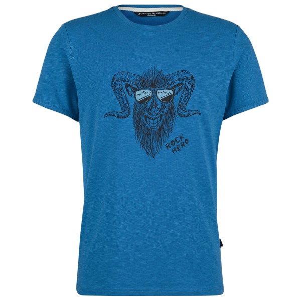 Chillaz - Rock Hero Bergfreunde - T-Shirt Gr L blau von Chillaz