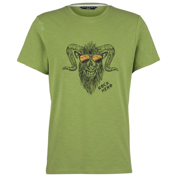 Chillaz - Rock Hero Bergfreunde - T-Shirt Gr S grün von Chillaz