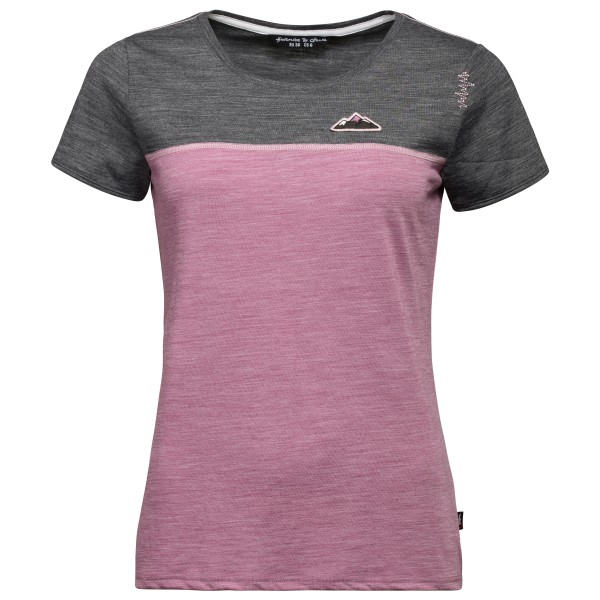 Chillaz - Women's Drei Zinnen - T-Shirt Gr 36 rosa von Chillaz