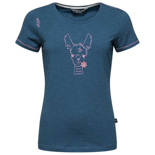 Chillaz - Women's Gandia Happy Alpaca - T-Shirt Gr 34;36;38;42;44;46 blau von Chillaz