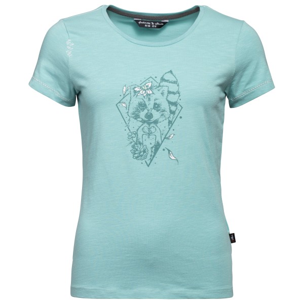 Chillaz - Women's Gandia Little Bear Heart - T-Shirt Gr 44 türkis/blau von Chillaz