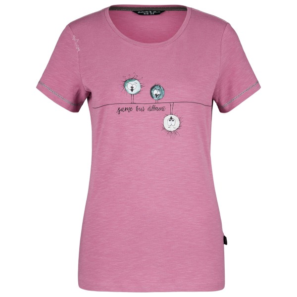 Chillaz - Women's Same But Different Bergfreunde - T-Shirt Gr 32;34;36;38;40;42;44 rosa;weiß von Chillaz
