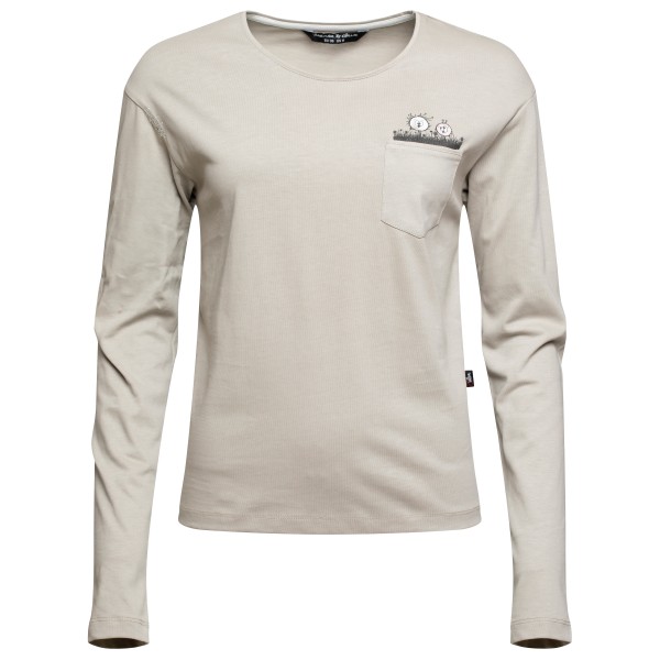 Chillaz - Women's Steiermark Longsleeve - Longsleeve Gr 36 grau/beige von Chillaz