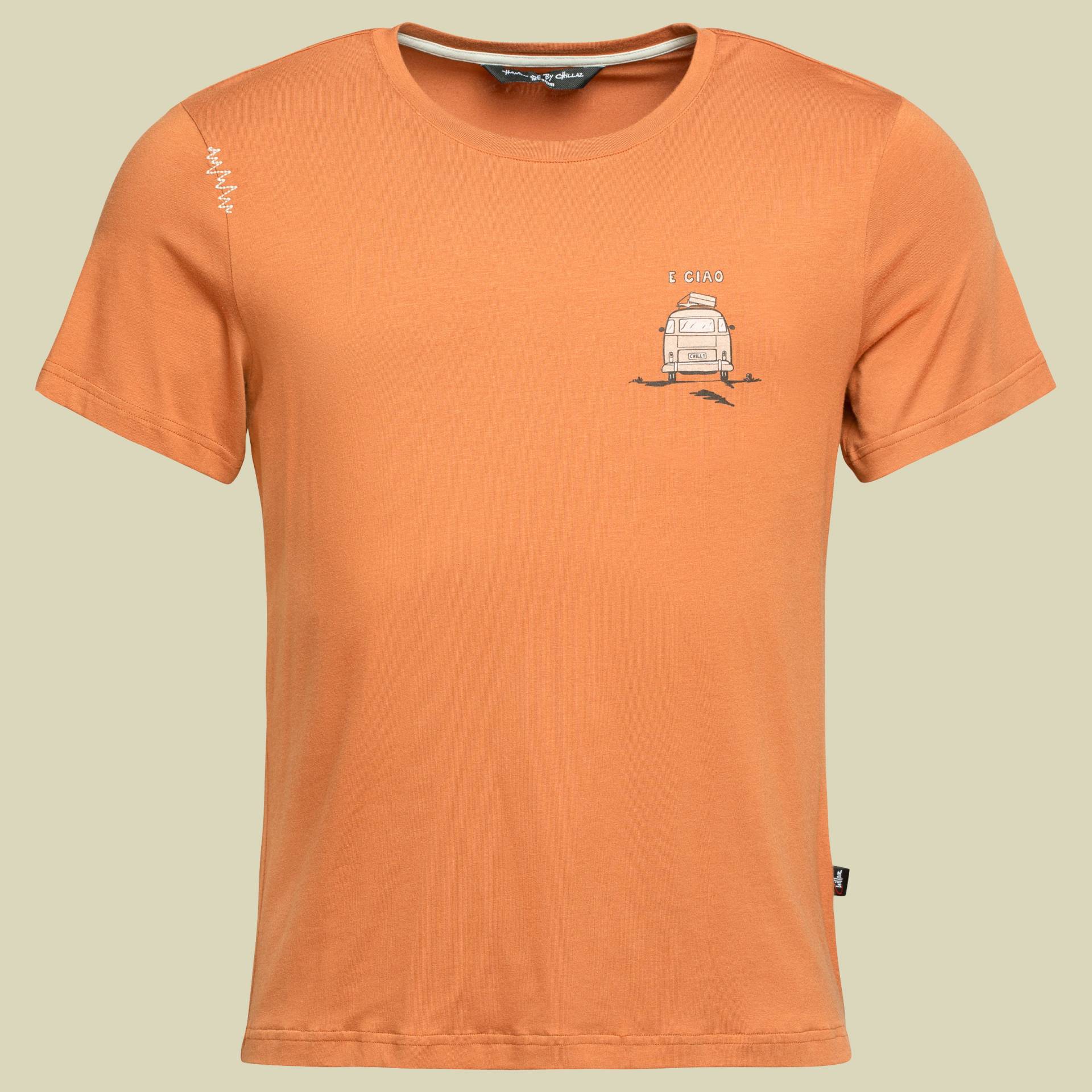 E Ciao T-Shirt Men M orange - orange brown von Chillaz