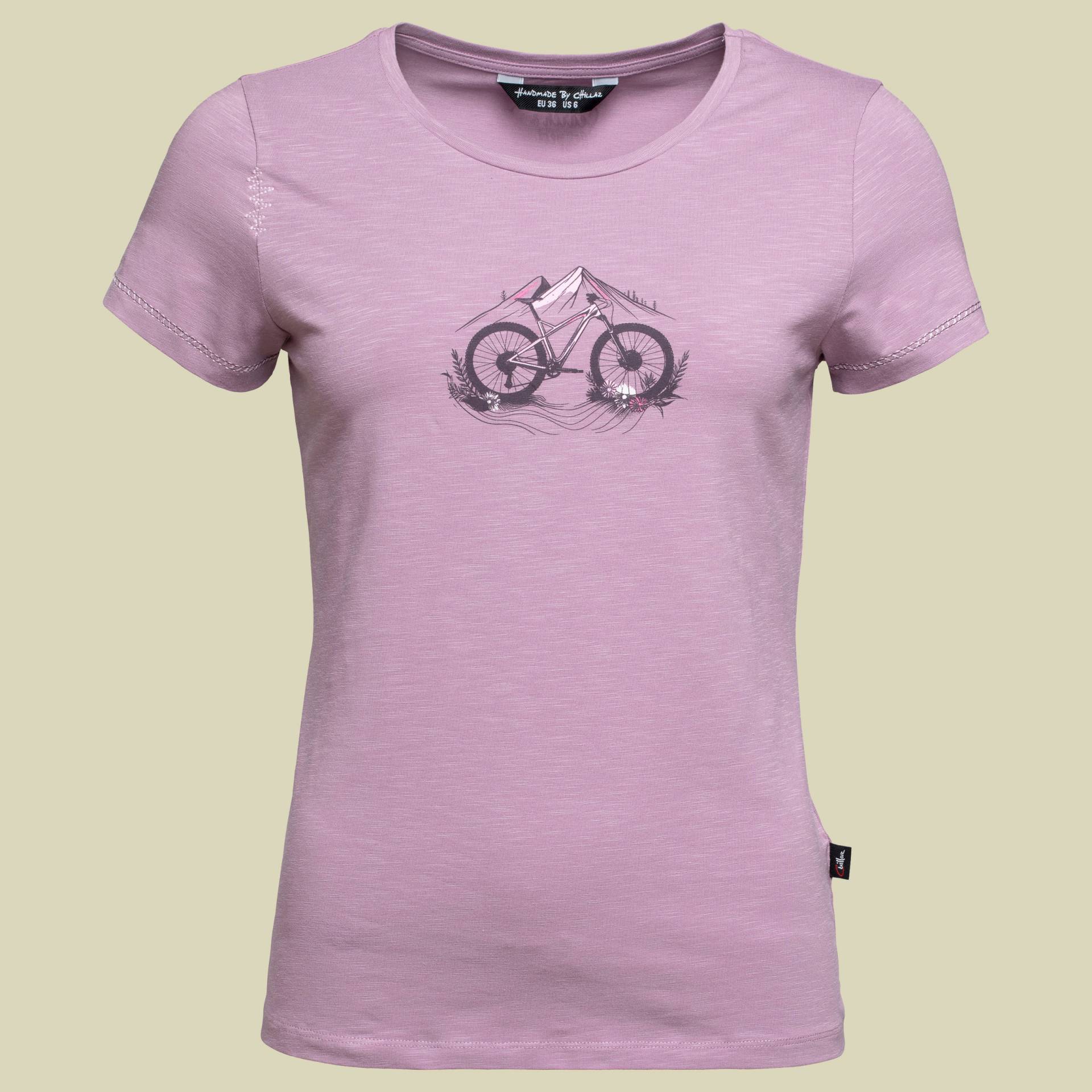 Gandia Mountainbike Flowers T-Shirt Women 40 lila - violet Gandia Mountainbike Flowers T-Shirt Women 40 lila - violet von Chillaz