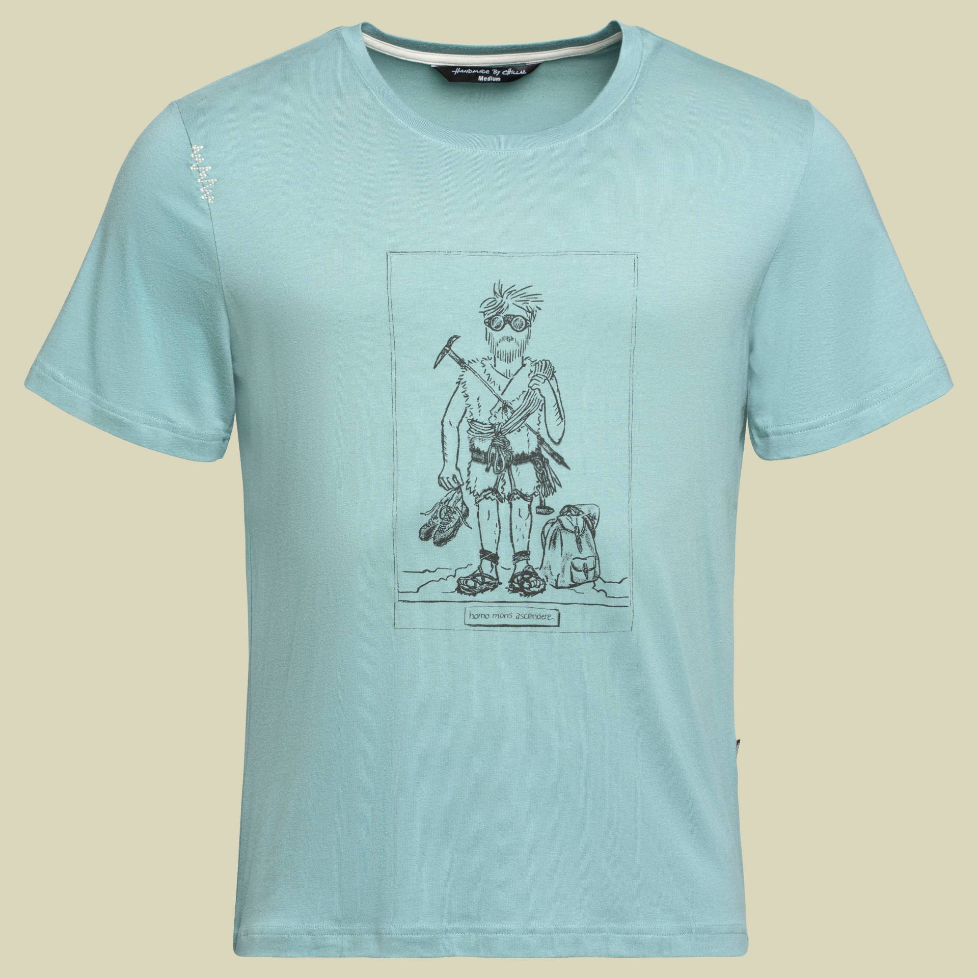 Homo Mons Ascendere T-Shirt Men L blau - arctic Homo Mons Ascendere T-Shirt Men L blau - arctic von Chillaz
