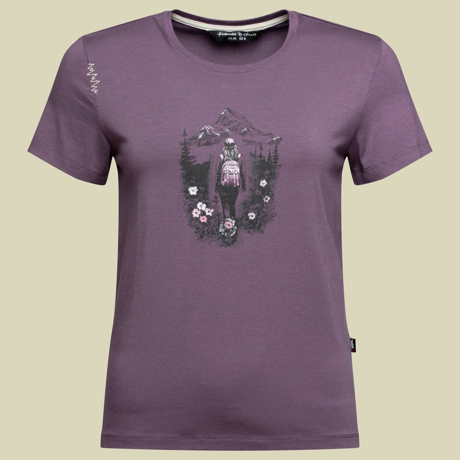 Iseo Mountain Paradise T-Shirt Women 36 lila - dark violet Iseo Mountain Paradise T-Shirt Women 36 lila - dark violet von Chillaz