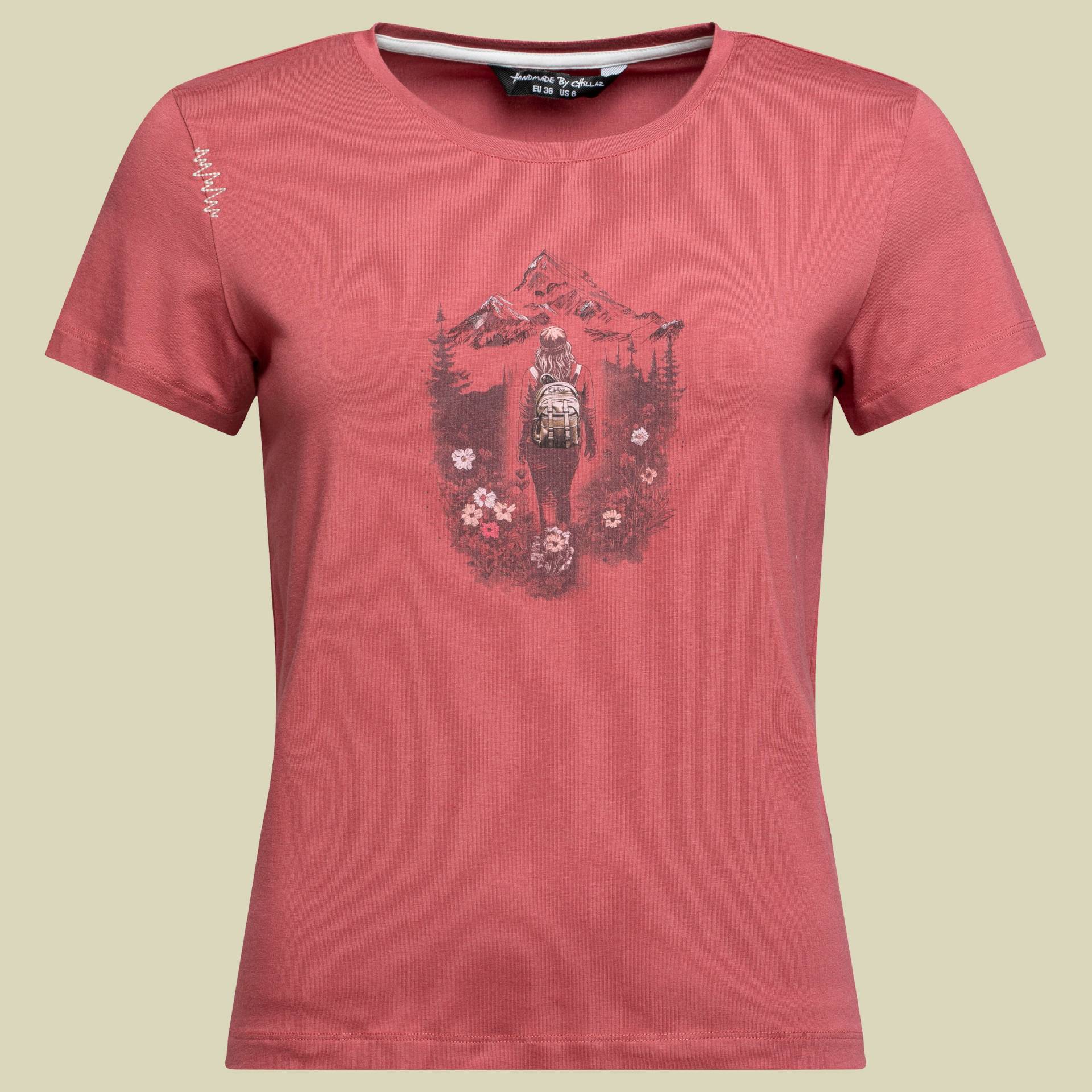 Iseo Mountain Paradise T-Shirt Women 36 rot - red Iseo Mountain Paradise T-Shirt Women 36 rot - red von Chillaz